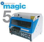 MAGIC 5 Настольный ударный принтер  - гравировальный станок с возможностью гравировки на кольцах